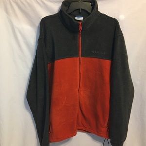 Columbia Fleece zip-up sweater Men’s sz XL